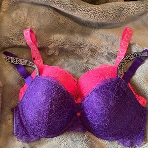 36B Women’s Very Sexy Push Up Bra Victorias Secret